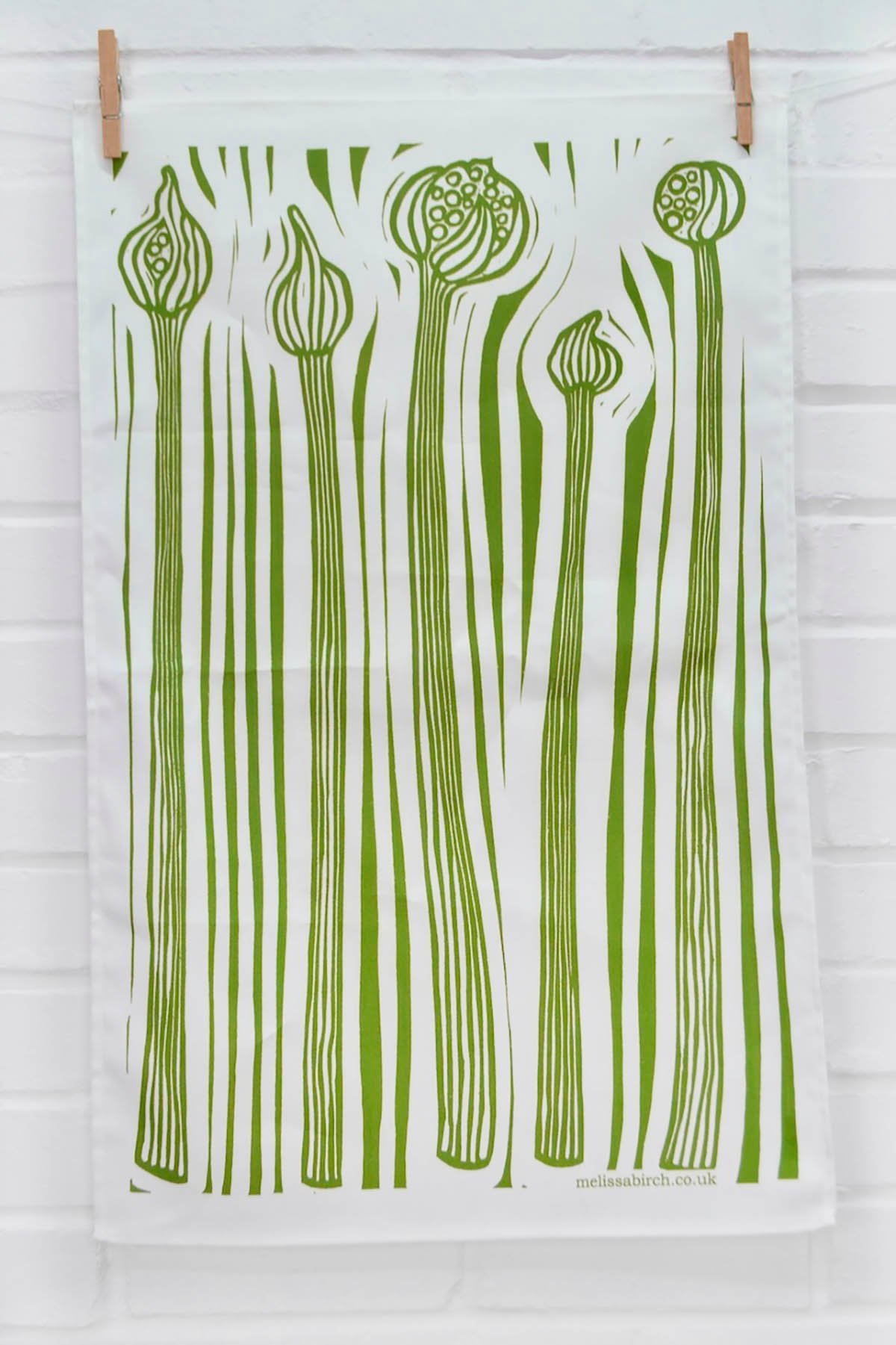 limited edition tea towel design by Melissa Birch