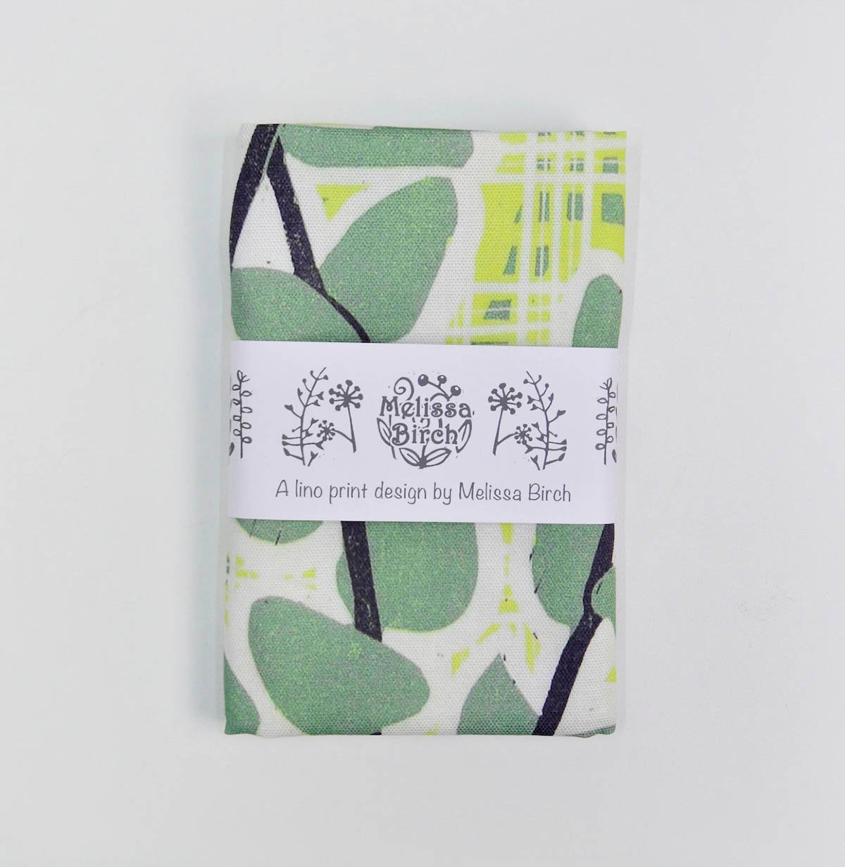 Tea Towel with artist's design "Eucalyptus"